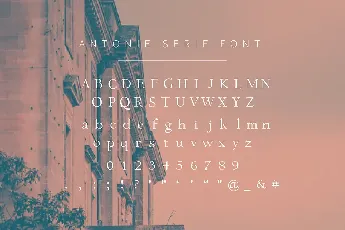 Antonie font