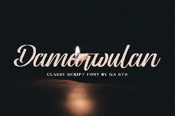 Damarwulan font