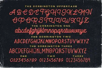 The Dorrington Trio font