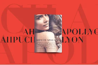 Ahpuch Apollyon Family font