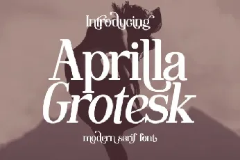 Aprilla Grotesk font