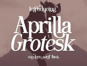 Aprilla Grotesk font