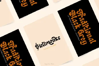 Joyatte Blackletter font