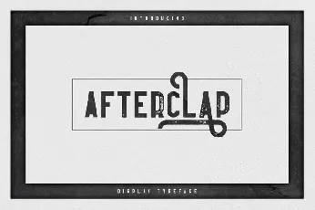 Afterclap font