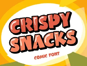 Crispy Snacks font