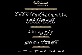 The Speciment font