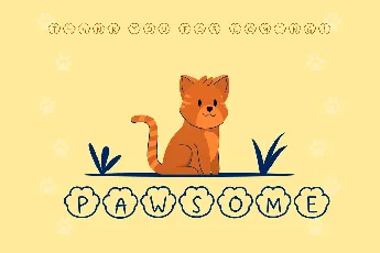 Paws Meow font