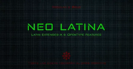 neo latina font