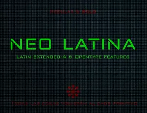 neo latina font