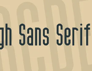 High Sans Serif 7 font