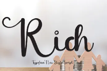 Rich Typeface font