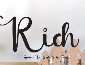 Rich Typeface font