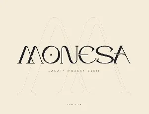 Monesa font