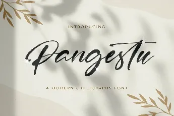 Pangestu font