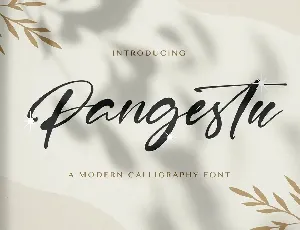 Pangestu font