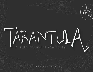 Tarantula font