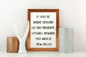 Stickers Display font