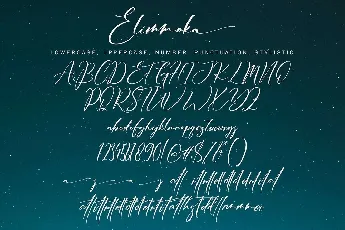 Elimmoka font