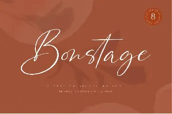 Bonstage font