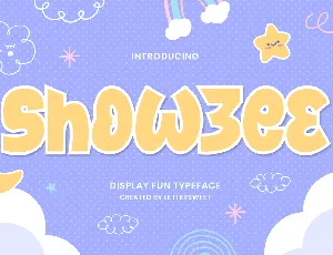 Showzee font