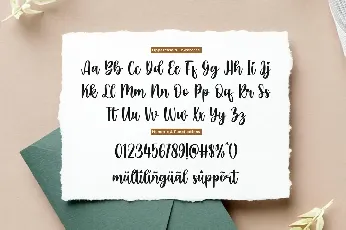 eilysa luise DEMO font