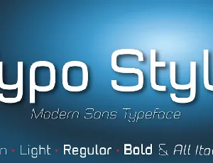 Typo Style font