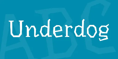 Underdog font