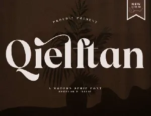 Qielftan font