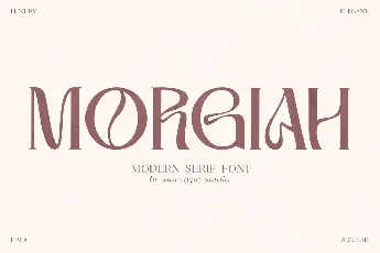 MORGIAH font