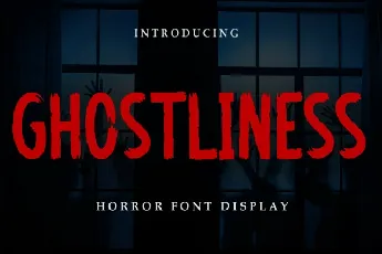 Ghostliness Display font