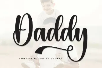Daddy Script Typeface font
