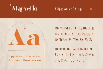 Marvello font