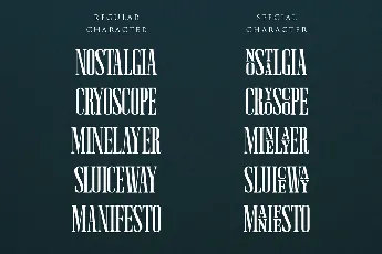 Moonscape Demo font