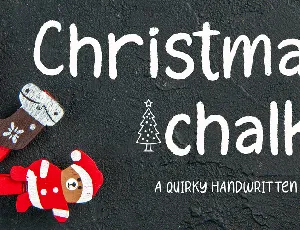 Christmas Chalk font