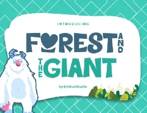 Forest & The Giant font