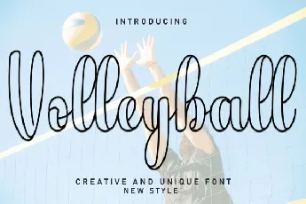 Volley Ball font