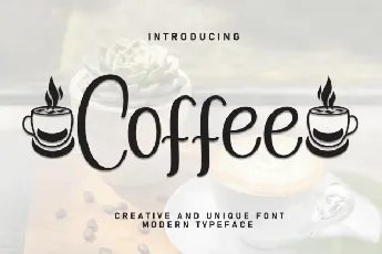 Coffee Display font