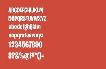 Burbank Big Condensed font