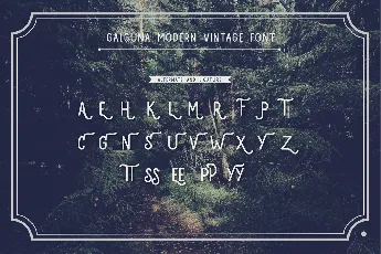 Galguna Free Trial font