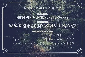 Galguna Free Trial font