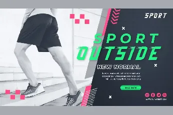 Sprint Runner Demo font