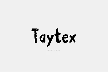 Taytex font