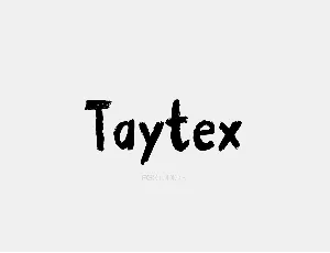 Taytex font