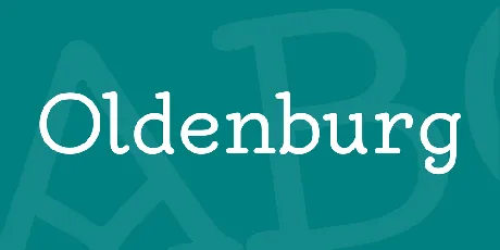 Oldenburg font