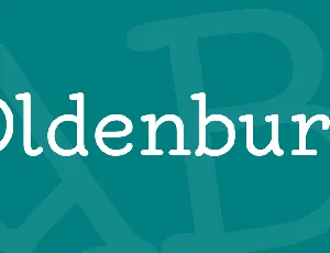 Oldenburg font