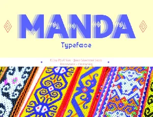 Manda font