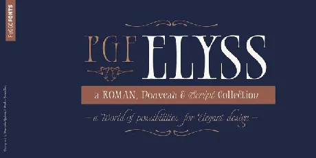 PGF Elyss Family font