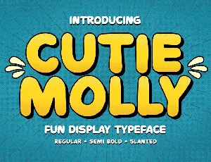 Cutie Molly font