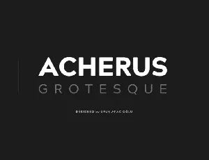 Acherus Family font