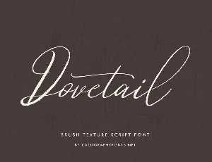 Dovetail Demo font